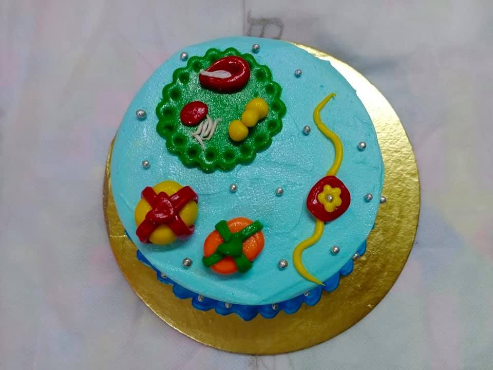 Rakhi Special Fondant Cake, 24x7 Home delivery of Cake in Agra City, Agra