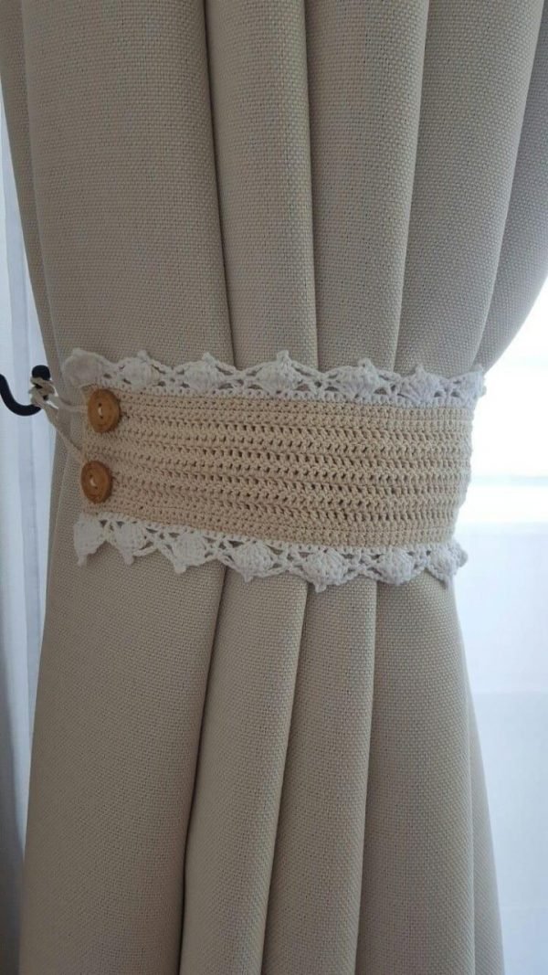 Zupppy Crochet Products Elegant Curtain Tiebacks: Enhance Style and Functionality in Your Home