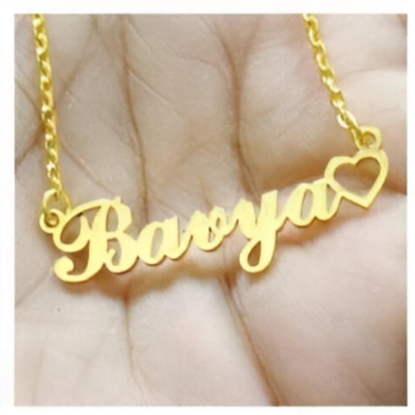 Zupppy Customized Gifts Customized Name Necklace – 500+ Designs in Golden, Silver, Bronze & Rose Gold