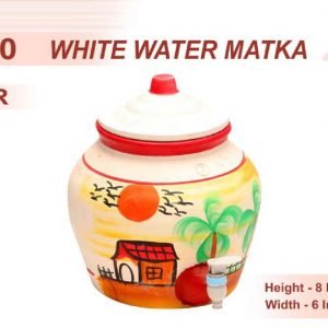 traditional water natka red mitti matka