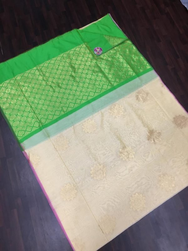 Zupppy Apparel Elegance Woven: Handloom Rich Silk Cotton Sarees – Shop Quality and Style!