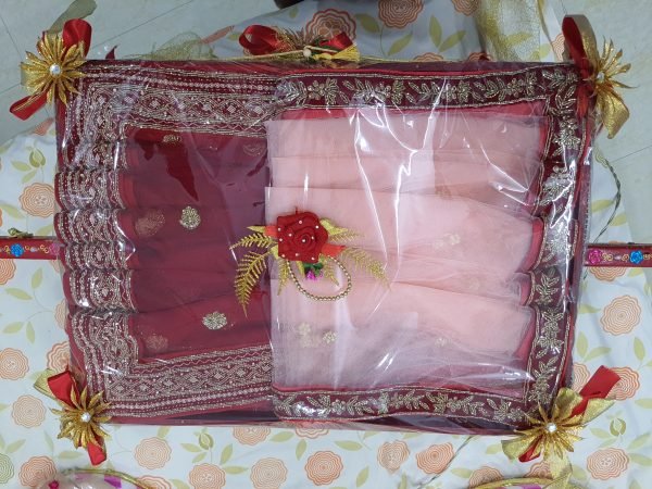 Zupppy Art & Craft Wooden Doli Bridal Baes Packing