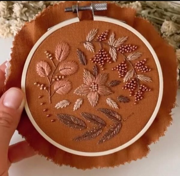 Zupppy Art & Craft Beautiful Embroided Flower Hoop Online in India | Zupppy