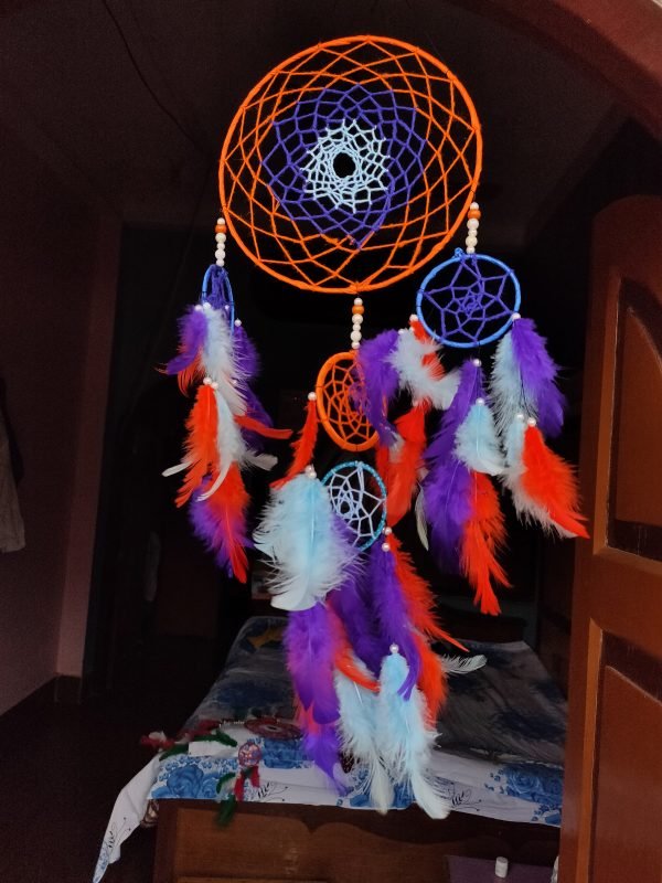 Zupppy Art & Craft Embrace the Magic: Vibrant Dreamcatcher 🌈 for Positive Vibes in Every Hue!