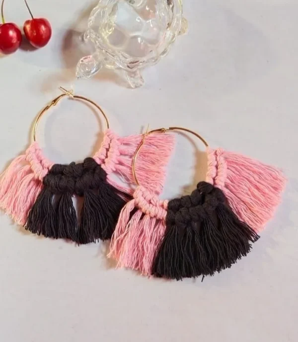 Zupppy Macrame Products Macrame Beautiful Earring