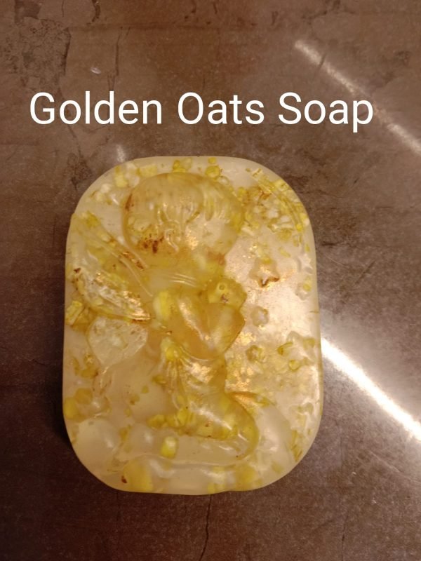 Zupppy Herbals Golden Oats Soap – Natural Exfoliating & Nourishing Soap for Radiant Skin