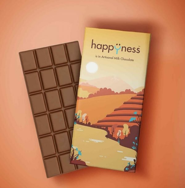 Zupppy Chocolates Happyness Artisanal Milk Chocolate