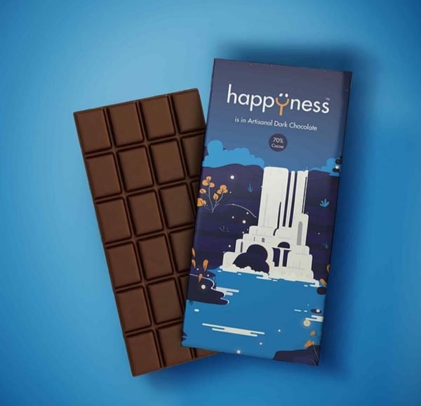 Zupppy Chocolates Happyness Artisanal Dark Chocolate