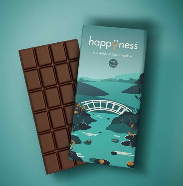 Zupppy Chocolates Happyness Artisanal Dark Chocolate