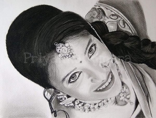 Zupppy Customized Gifts Customized Handmade Charcoal Portrait Sketches | Order Online