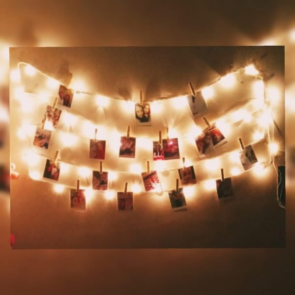 Zupppy Home Decor Unique Polaroid Photos | Fairy Light Photos | Zupppy