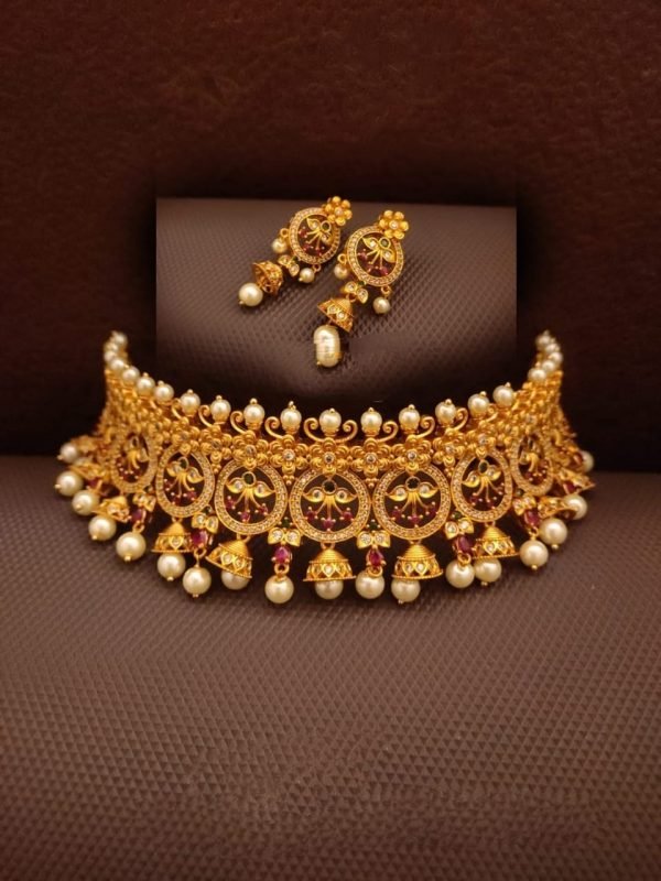 Zupppy Jewellery Premium Gold Replica Choker