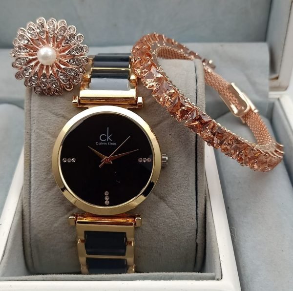 Zupppy Accessories Combo of ladies watch, Kada and Rings