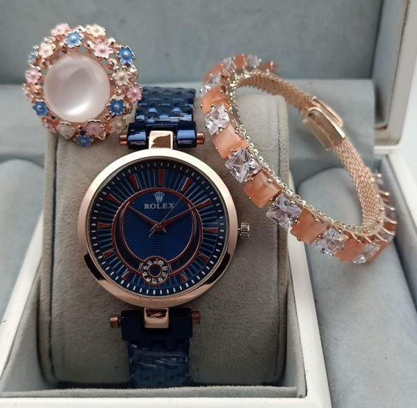 Zupppy Accessories Combo of ladies watch, Kada and Rings