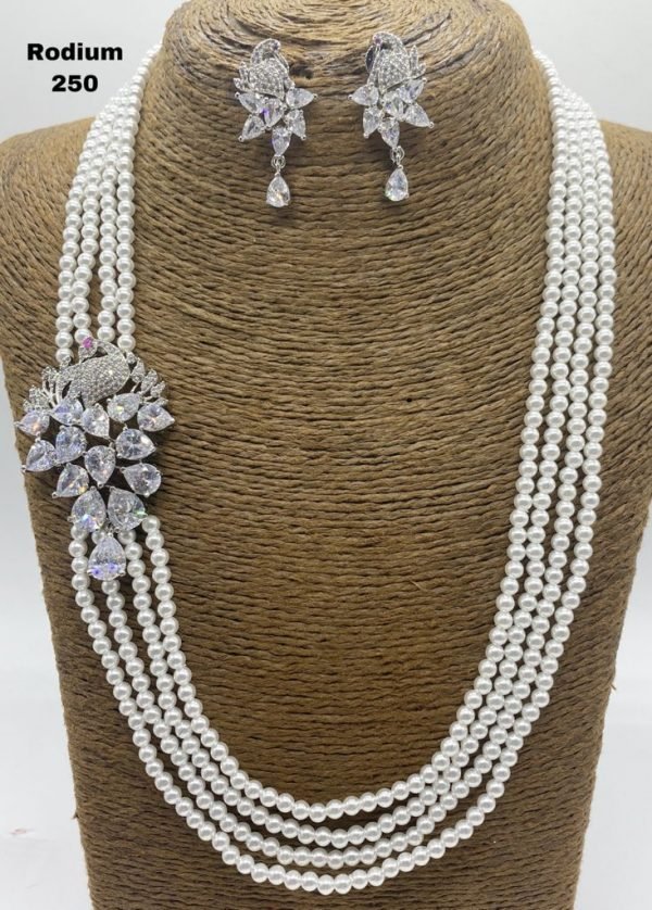 Zupppy Jewellery Pearl Necklace Set