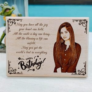 Zupppy Customized Gifts Personalized Engraving Wooden frame