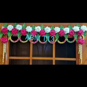 Zupppy Bandarwal Floral Entrance Door Decor