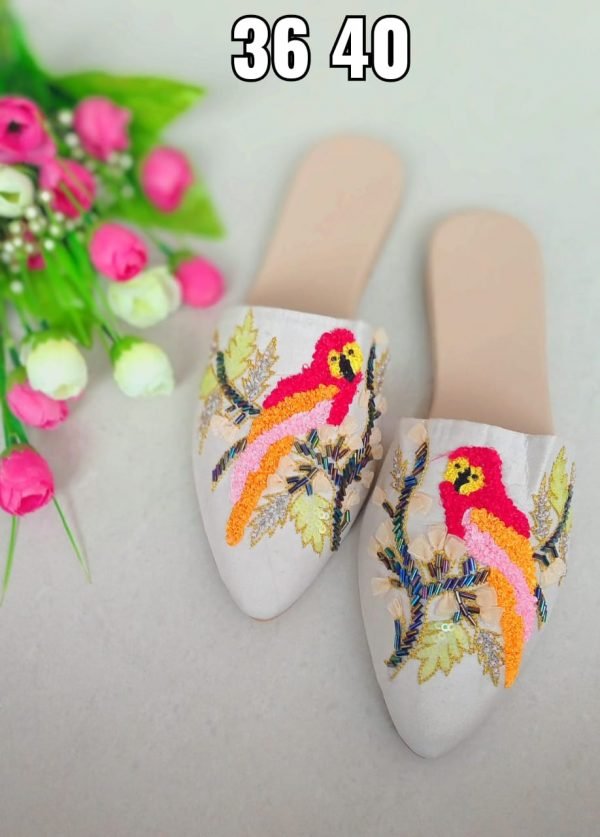 Zupppy Accessories Buy Embroidered Mules Online | Zupppy