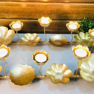 Zupppy Diyas & Candles Flower Candle Holder Online in India | Zupppy