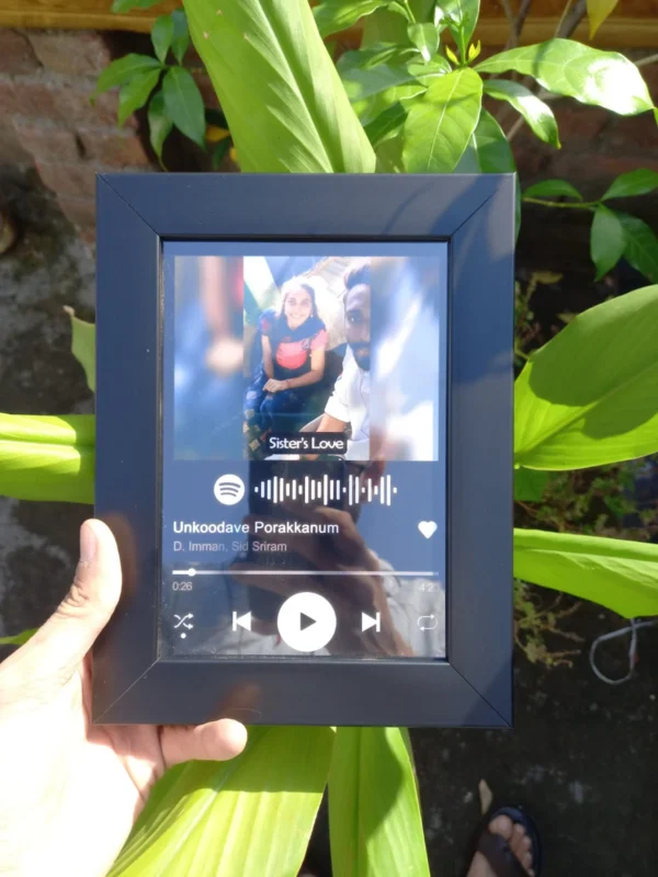 Zupppy Gifts Spotify Frame