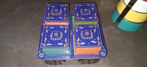 Zupppy Chocolates Dryfruit cart with 4 boxes