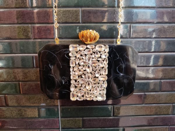 Zupppy Accessories Marble look resin clutches