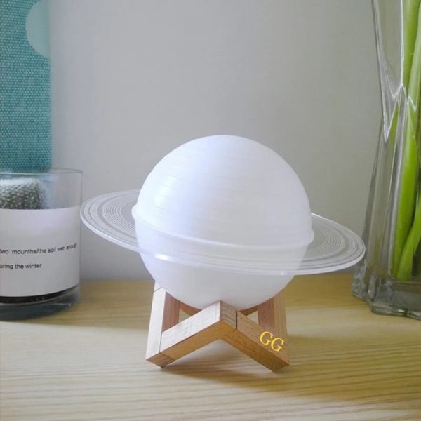 Zupppy Art & Craft Illuminate Your Space with Our Stunning Saturn Lamp | Zupppy