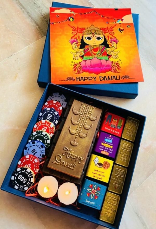 Zupppy Customized Gifts Happy Diwali double large bar