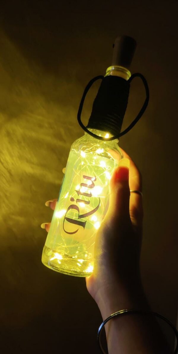 Zupppy Customized Gifts LED PHOTO BOTTLE