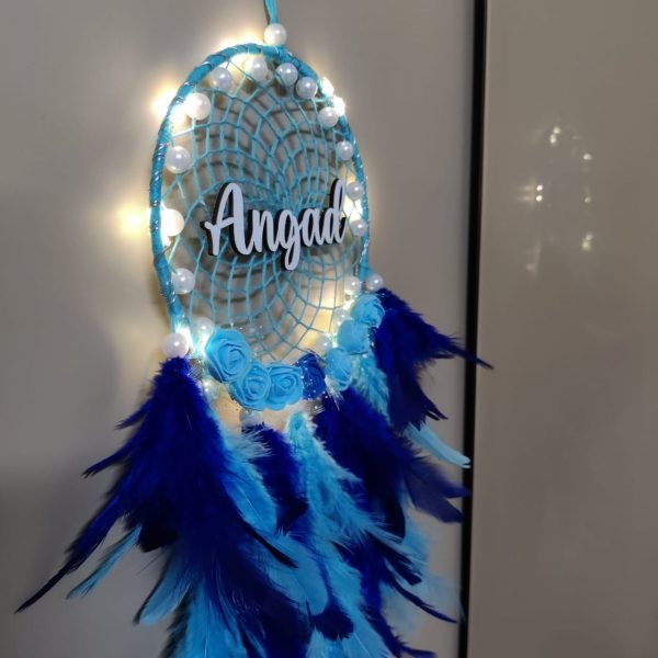 Zupppy Home Decor LED NAME DREAM CATCHER