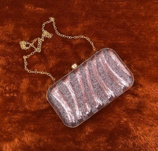 Zupppy Accessories Glamorous Glitter Clutch with Metal Frame | Zupppy