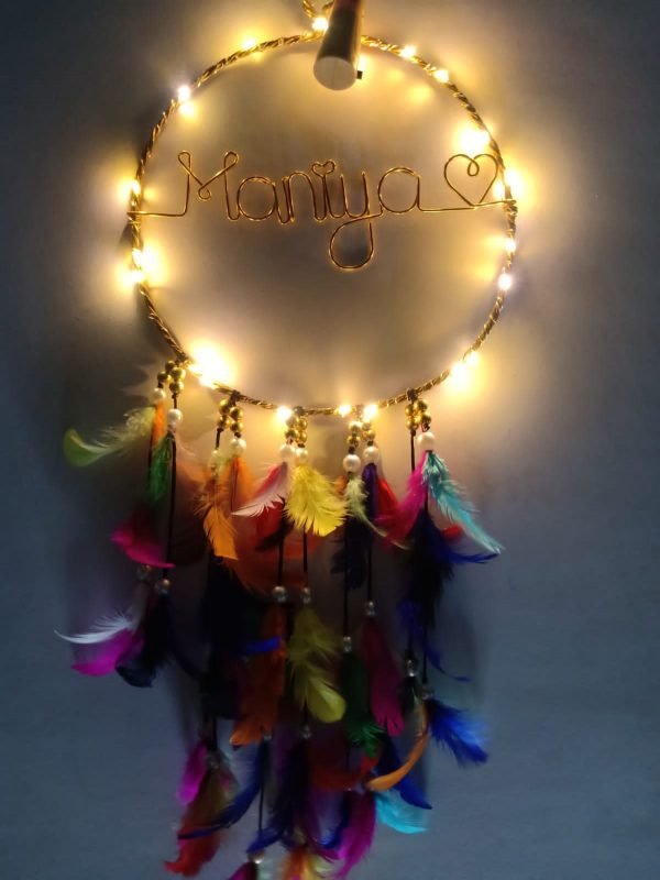 Zupppy Accessories Personalize name on 3D dream catcher 