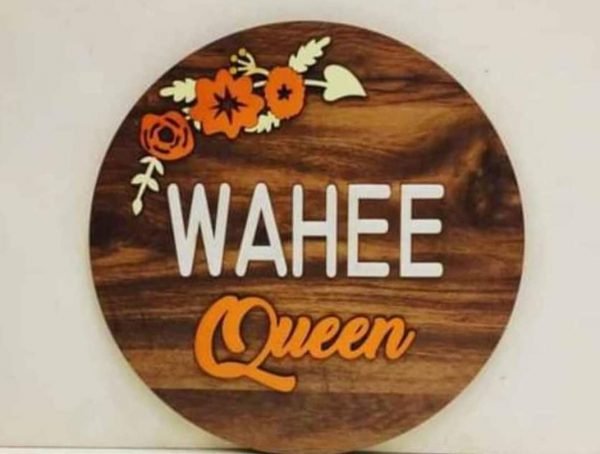 Zupppy Home Decor Flower name plates