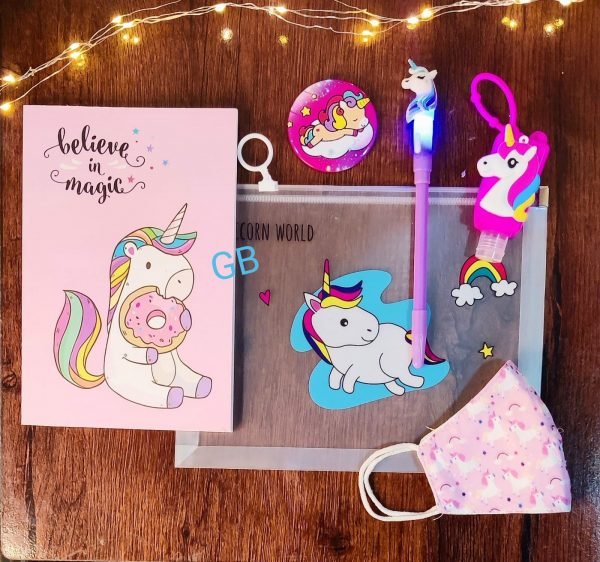 Zupppy Gifts Magical Unicorn Mini Combo: Whimsical, Fun, Colorful Everyday Essentials