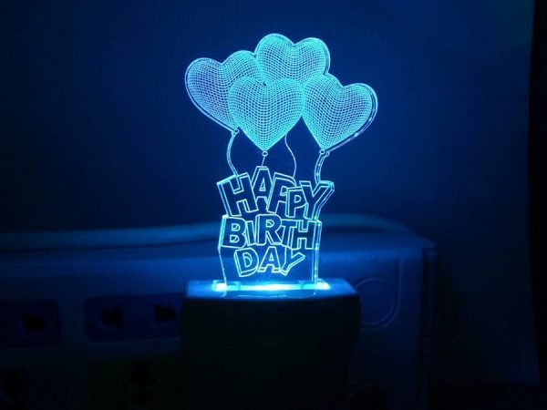 Zupppy Customized Gifts Plug 3D illusion Lamp