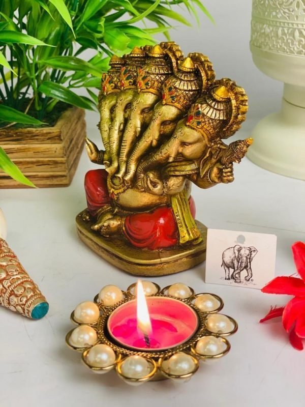 Zupppy Home Decor Panchmukhi Ganesha