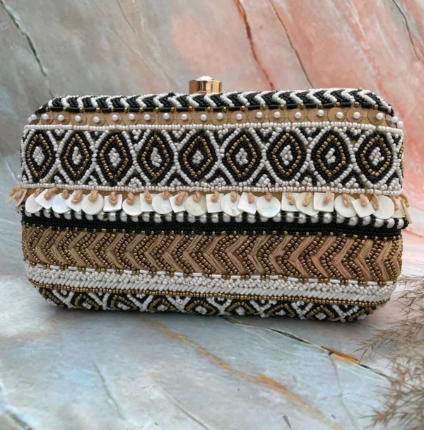 Zupppy Accessories Embroidered Clutch