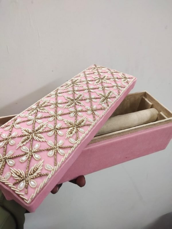 Zupppy Accessories Embroidery Bangle Box