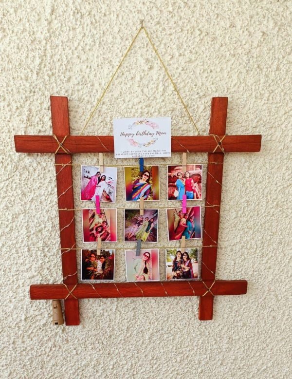 Zupppy Gifts Beautiful Wooden Photo Frames – Showcase Your Memories in Style