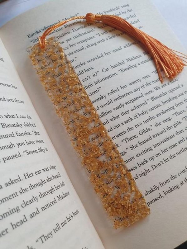 Zupppy Art & Craft Unique Design Resin Bookmark