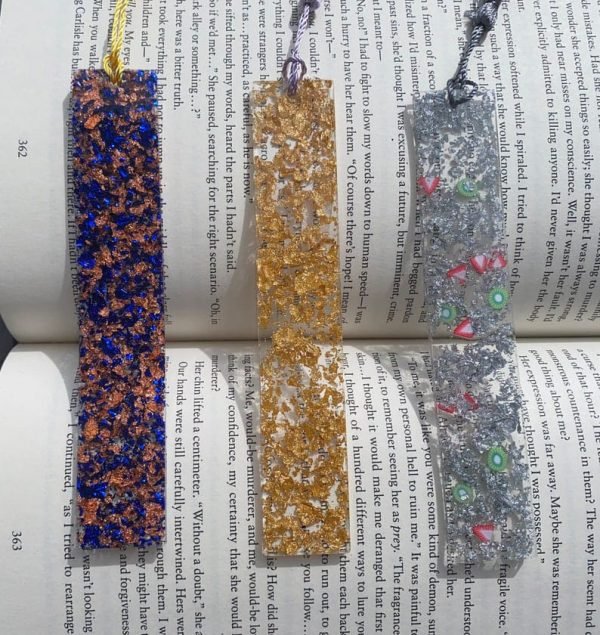 Zupppy Art & Craft Unique Design Resin Bookmark