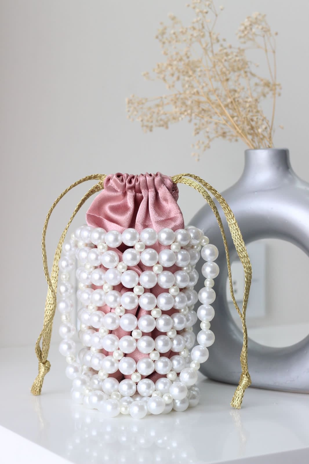 Handmade White/Ivory Pearl Beaded Sling Bags for Women/Stylish Handbags For  Girls/Latest Trendy Pearl Tote Bag : Amazon.in: Fashion