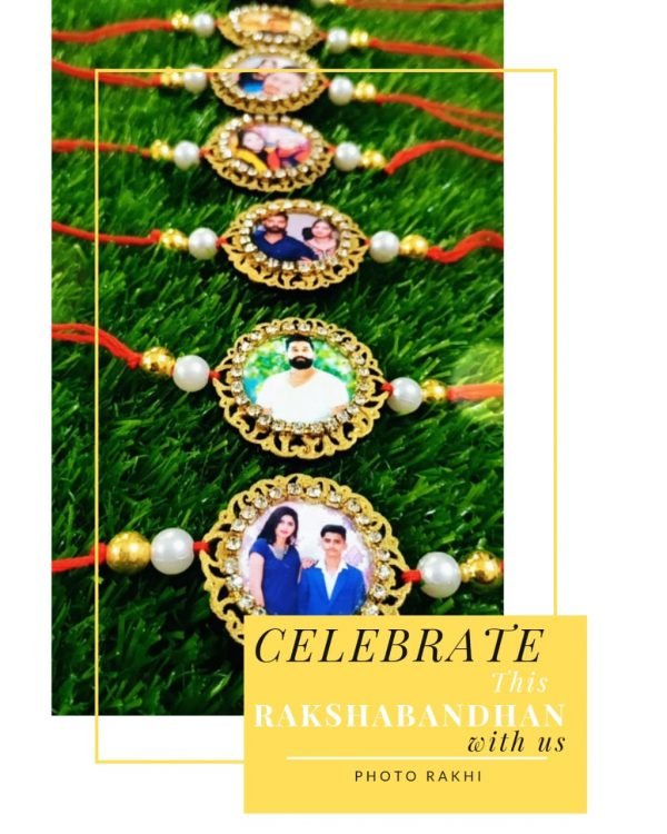 Zupppy Accessories Online Photo Rakhi in India – Personalized Rakhi for Bhaiya and Bhabhi