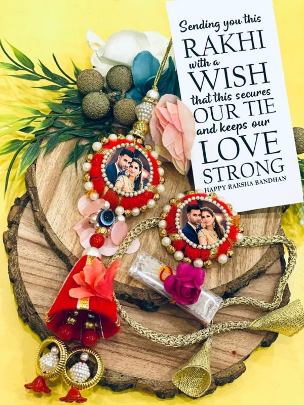 Zupppy handmade Latest Photo Rakhi Online