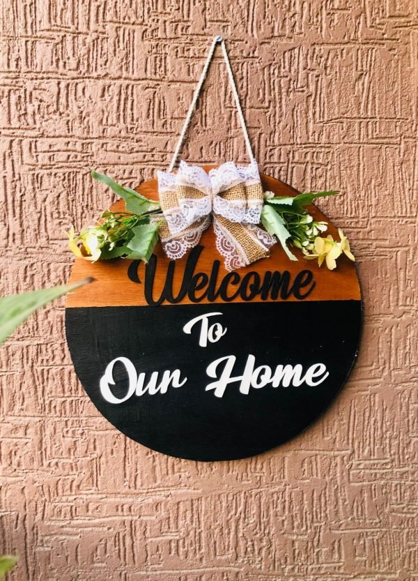 Zupppy wall hanging Simple Welcome Wall Hanging Plate | Zupppy |