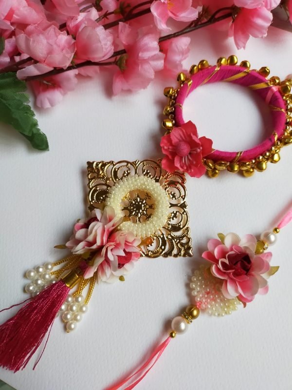 Zupppy Rakhi Stylish Pink Rakhi Online | Zupppy |