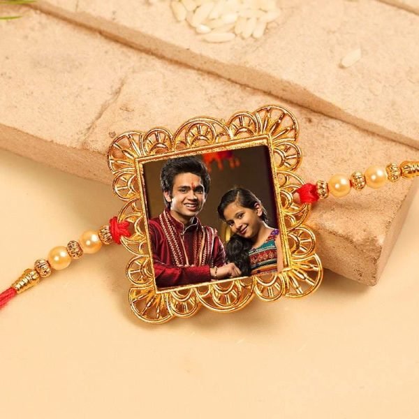 Zupppy Customized Gifts Online Photo Rakhi in India