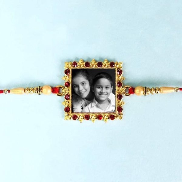 Zupppy Customized Gifts Online Photo Rakhi in India