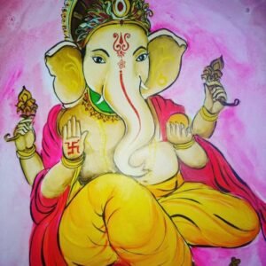 Ganesh ji painting