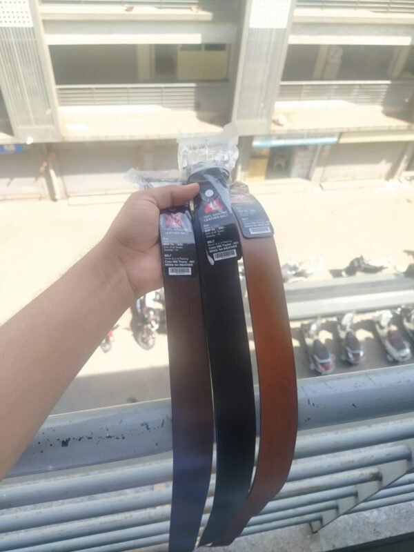 Zupppy Apparel Leather Belt